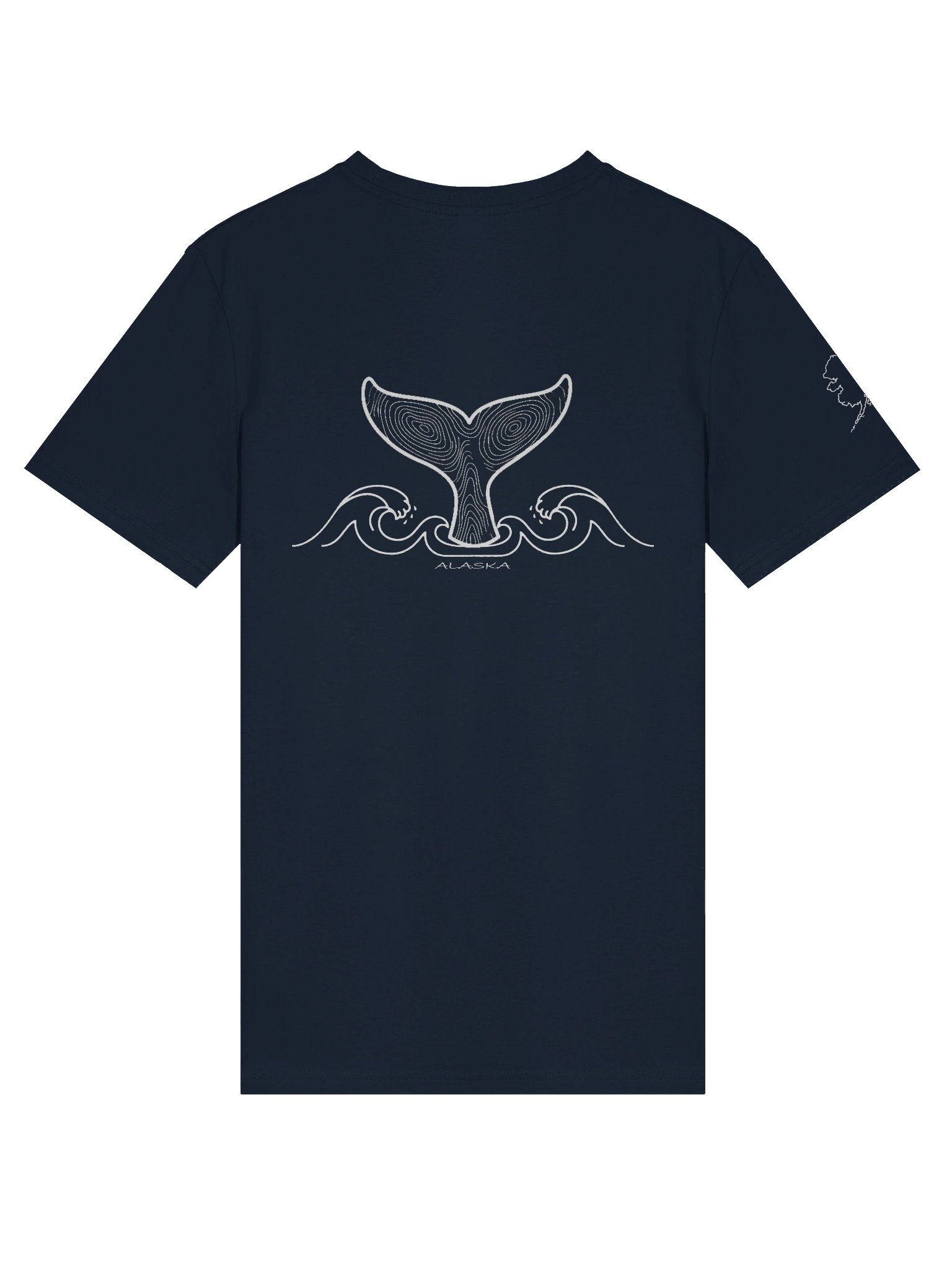 DELUXE "WHALE TAIL" ORGANIC COTTON TEE product image (30)
