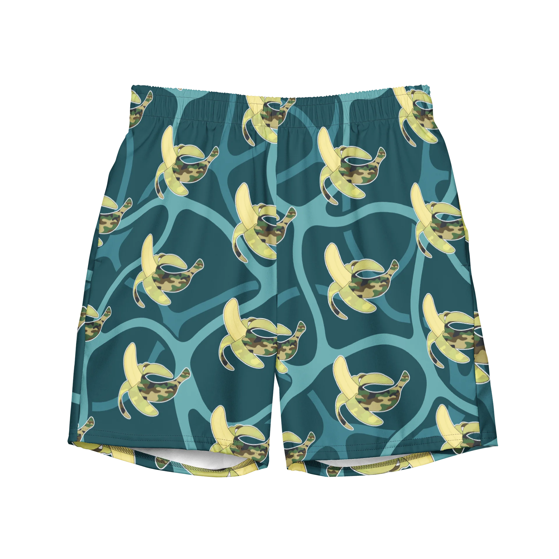 Banana Army Swim Trunks product image (1)