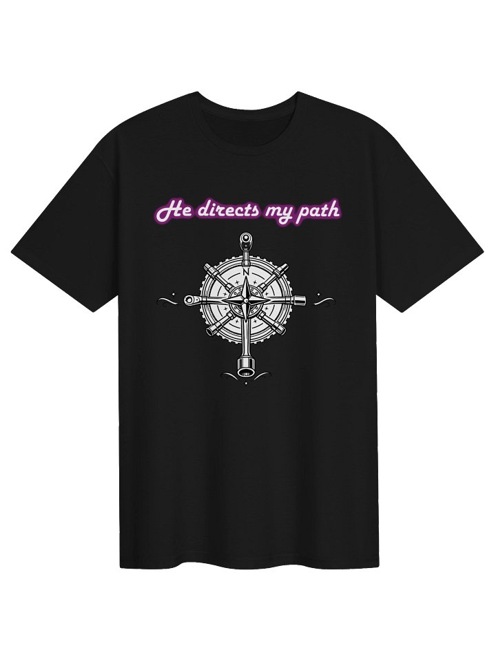 He Directs My Path Compass Tee product image (1)