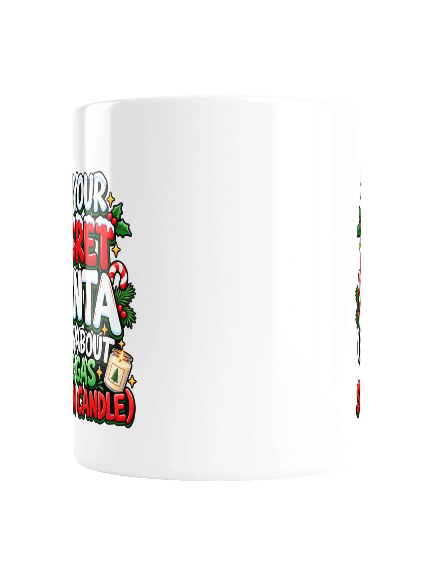 I’m Your Secret Santa… Sorry About the Gas Station Candle- Mug product image (4)