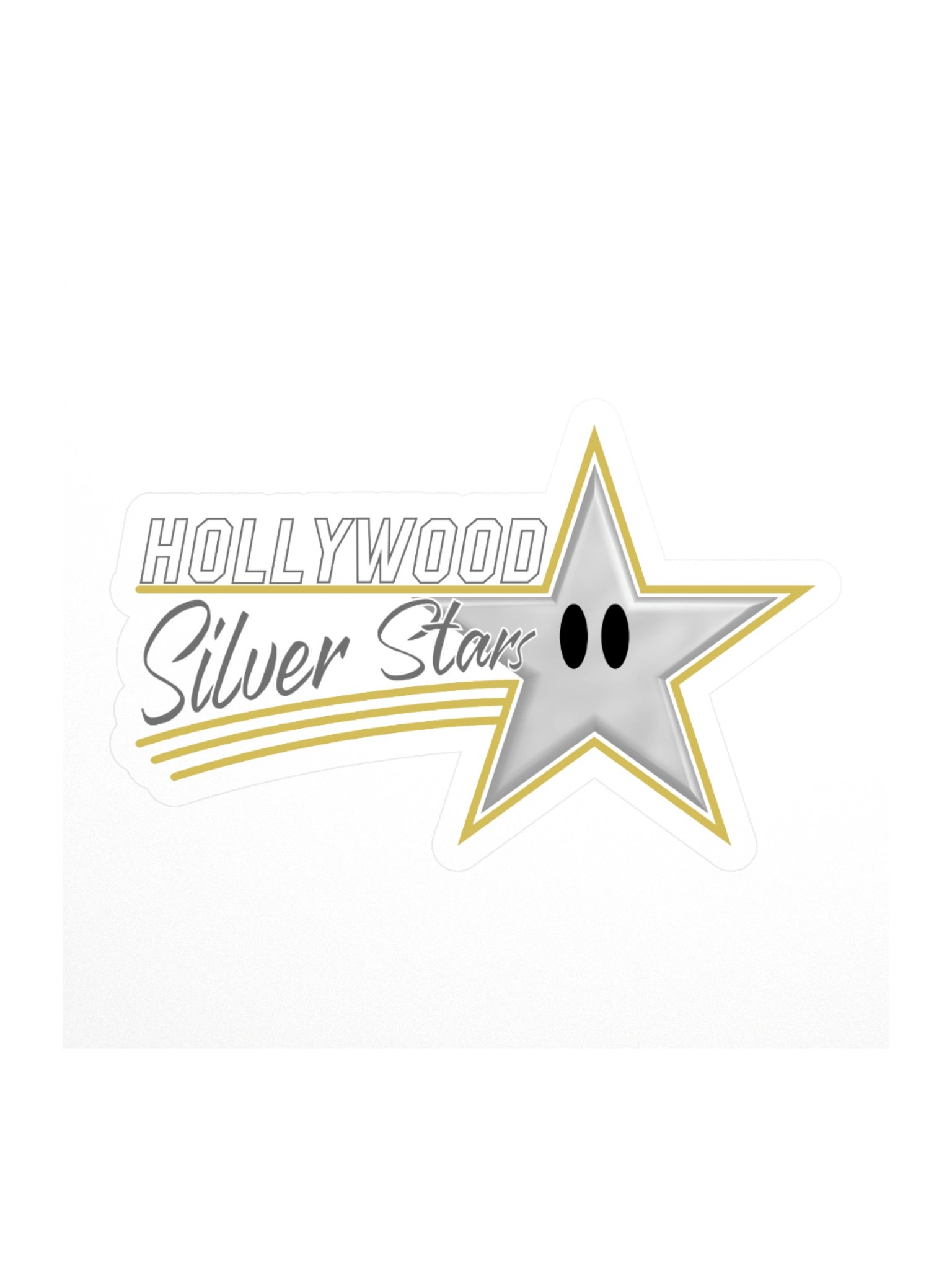 Hollywood Silver Stars GSL Sticker product image (1)