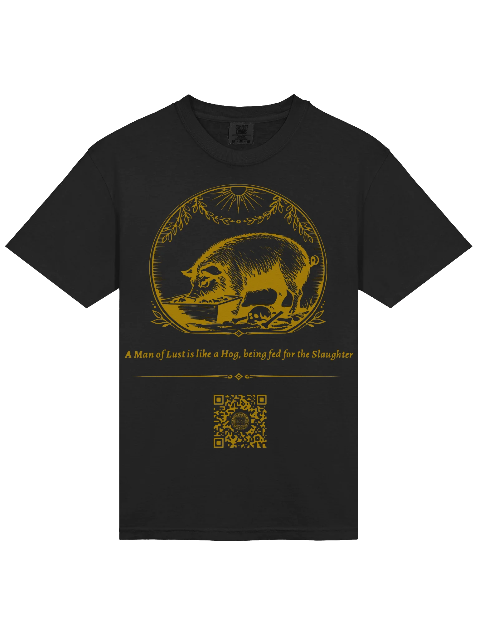 Fed for Slaughter (Color on Black/White) product image (3)