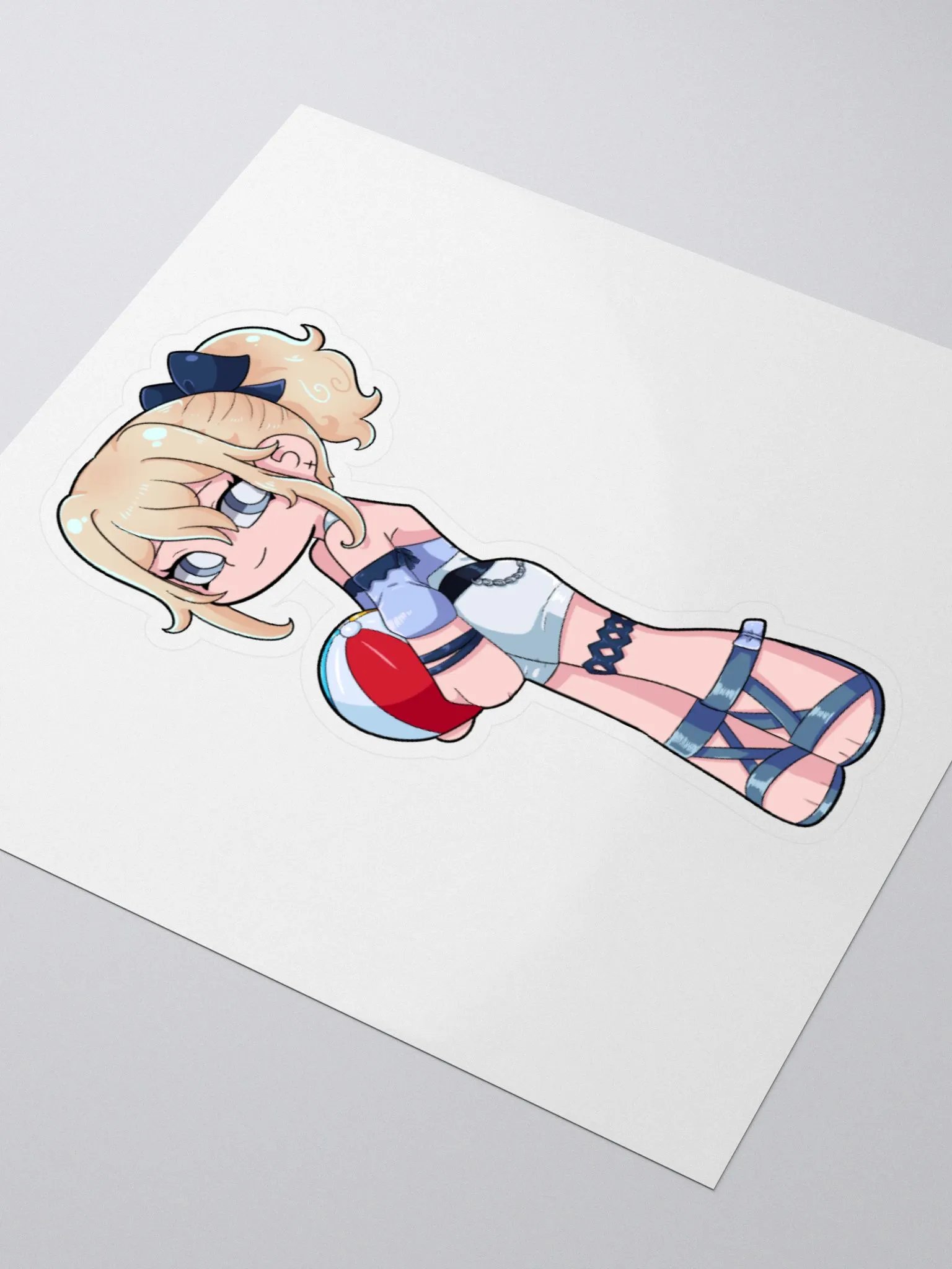 Beach Jean Sticker (Genshin Impact) product image (3)