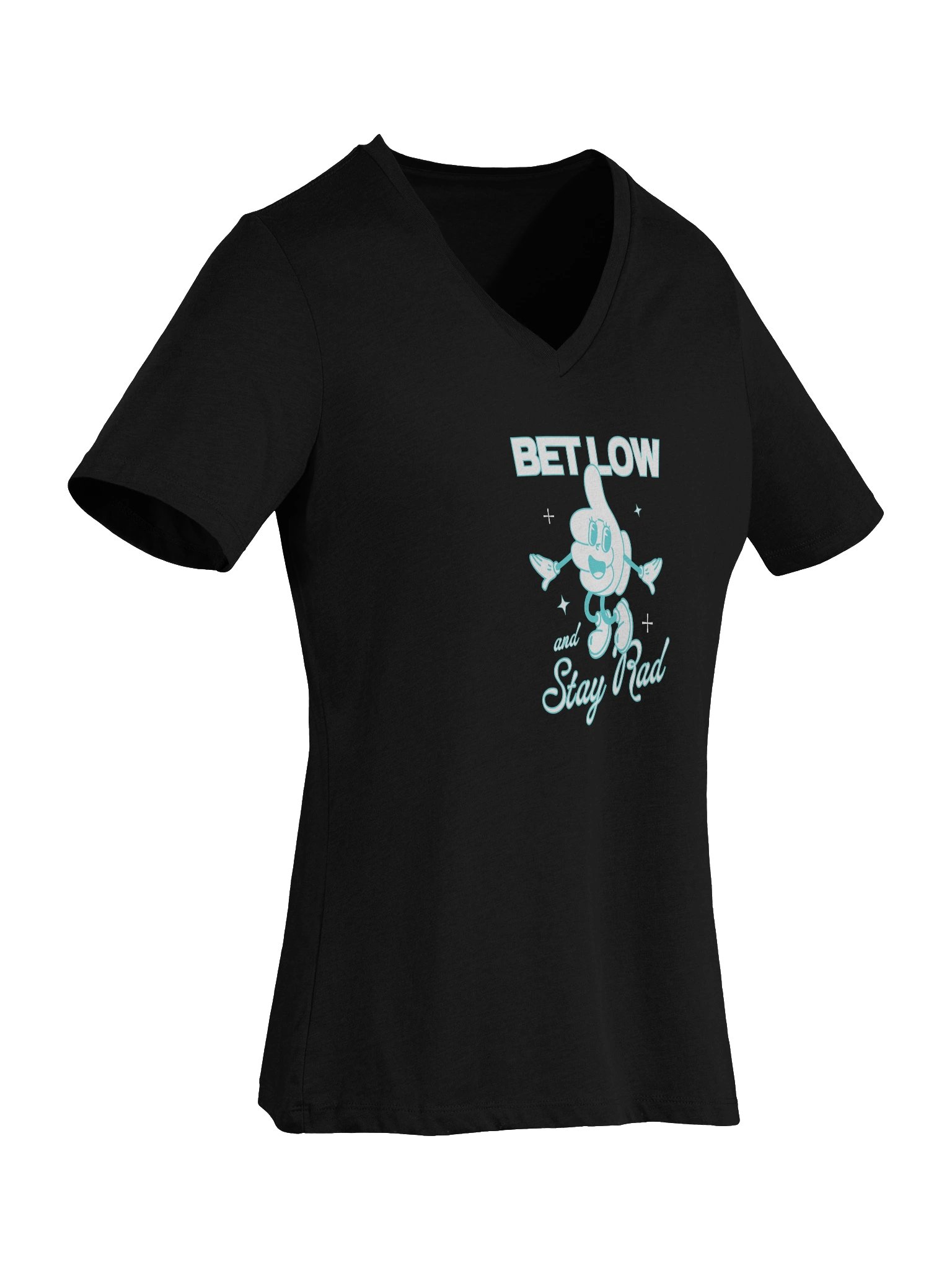 Bet Low Women's V-Neck Tee product image (4)