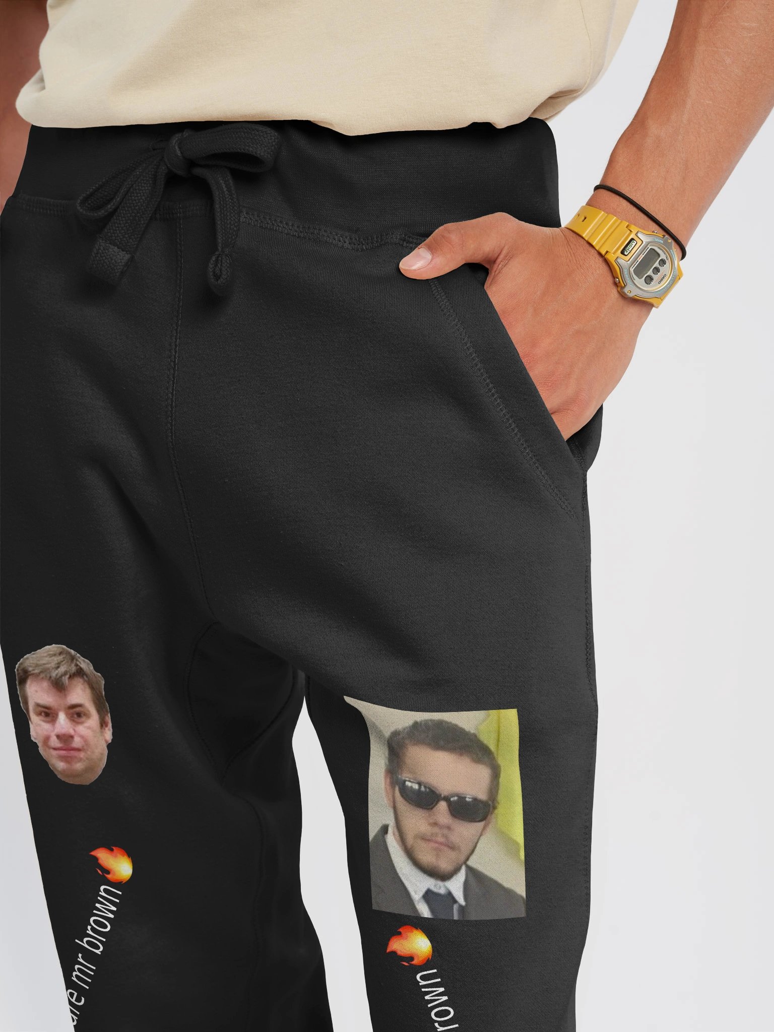 brown joggers product image (4)