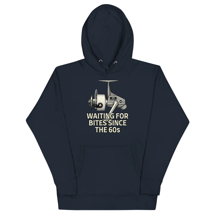 Abu Cardinal 33 Reel "Waiting for Bites Since the 1960s" Hoodie product image (58)