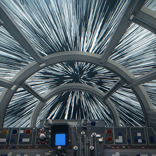 Jump to light speed / hyperspace from #StarWars recreated using shape layers and 3D meshes in @adobevideo #AfterEffects .
#Tu...