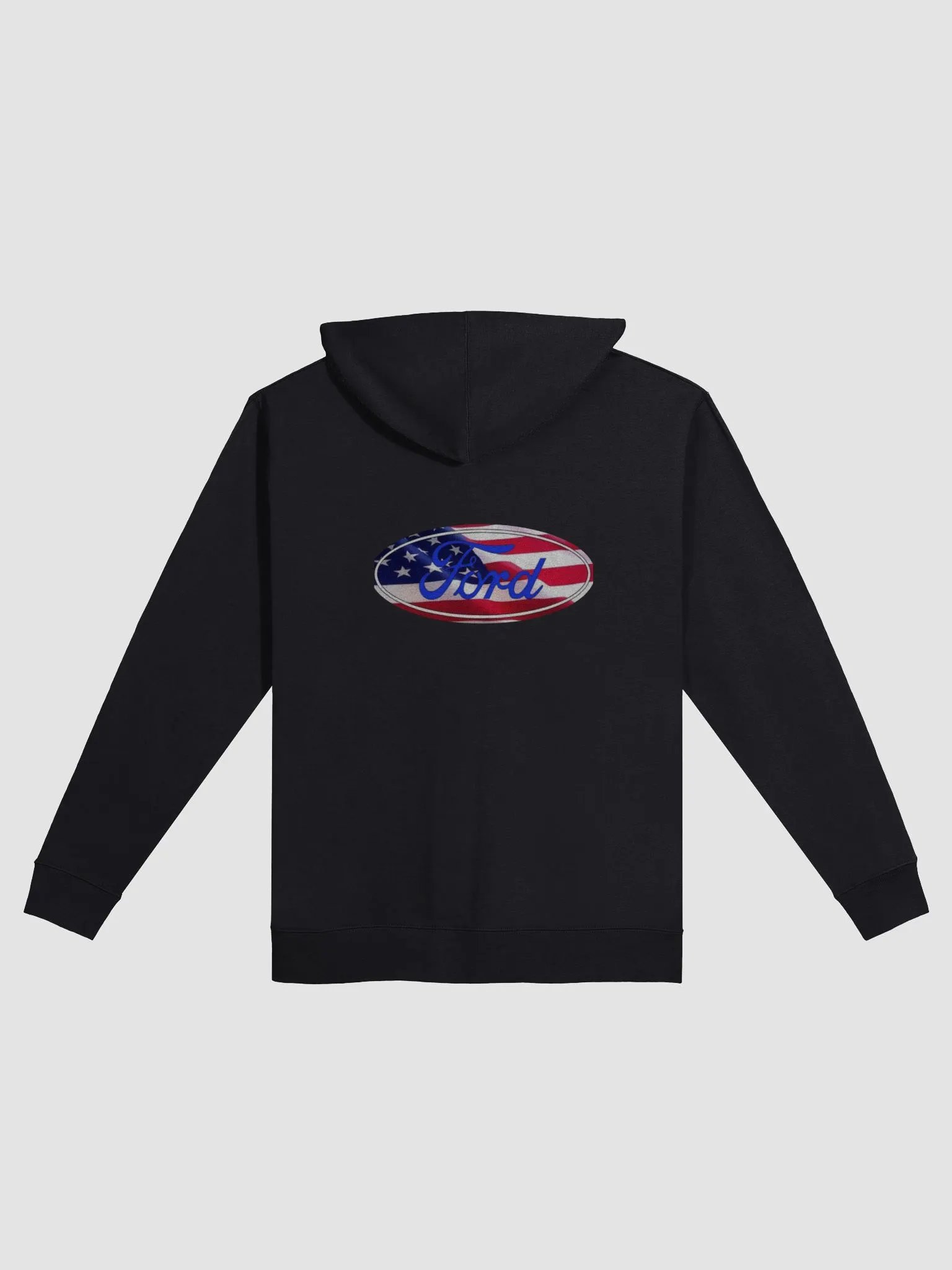 Patriotic Ford Script Zip-Up Hoodie product image (2)