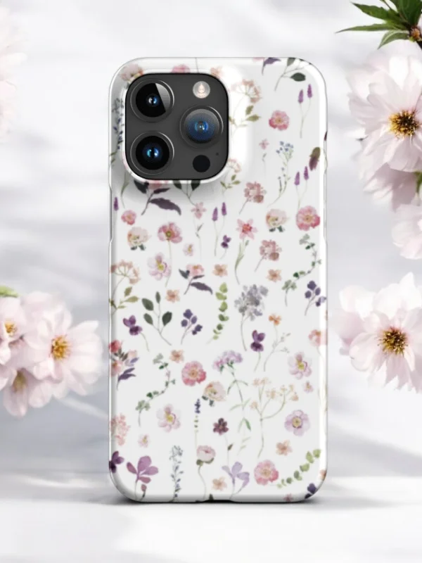 WILDFLOWER WEDDING WATERCOLOR Snap Case product image (6)