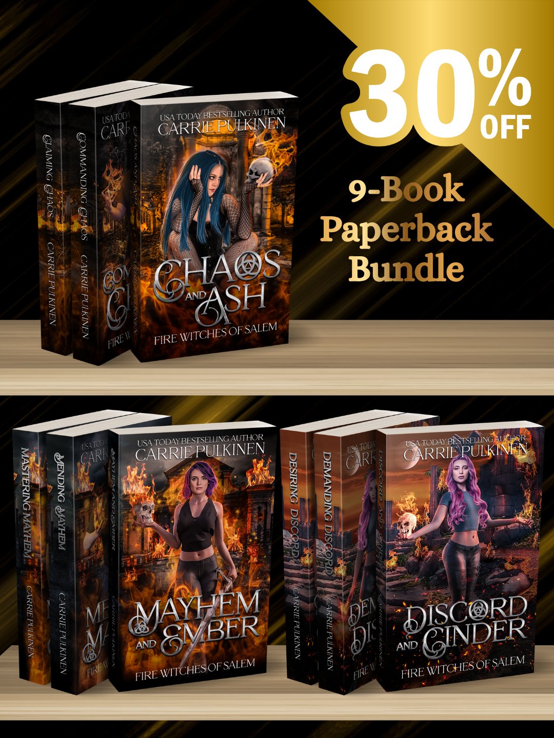 Fire Witches of Salem Complete Series Paperback Bundle product image (1)