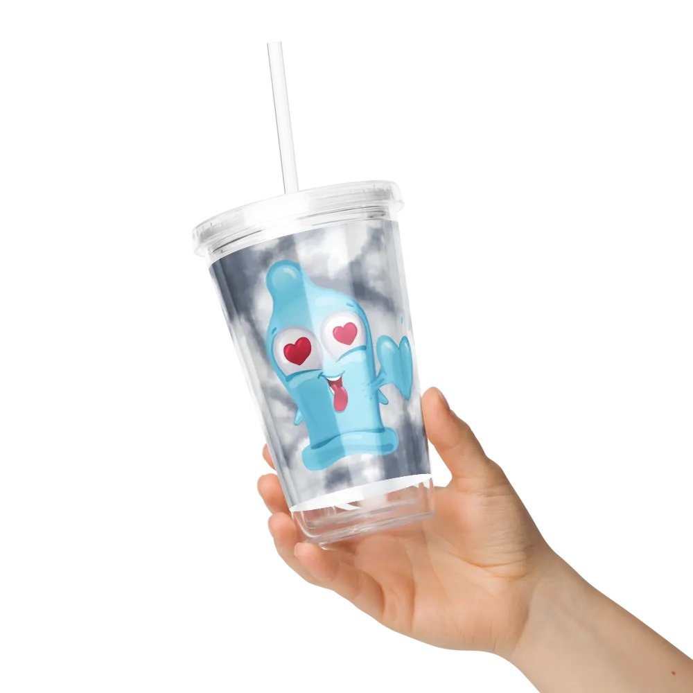 Love Struck Condom Double Wall Tumbler product image (6)