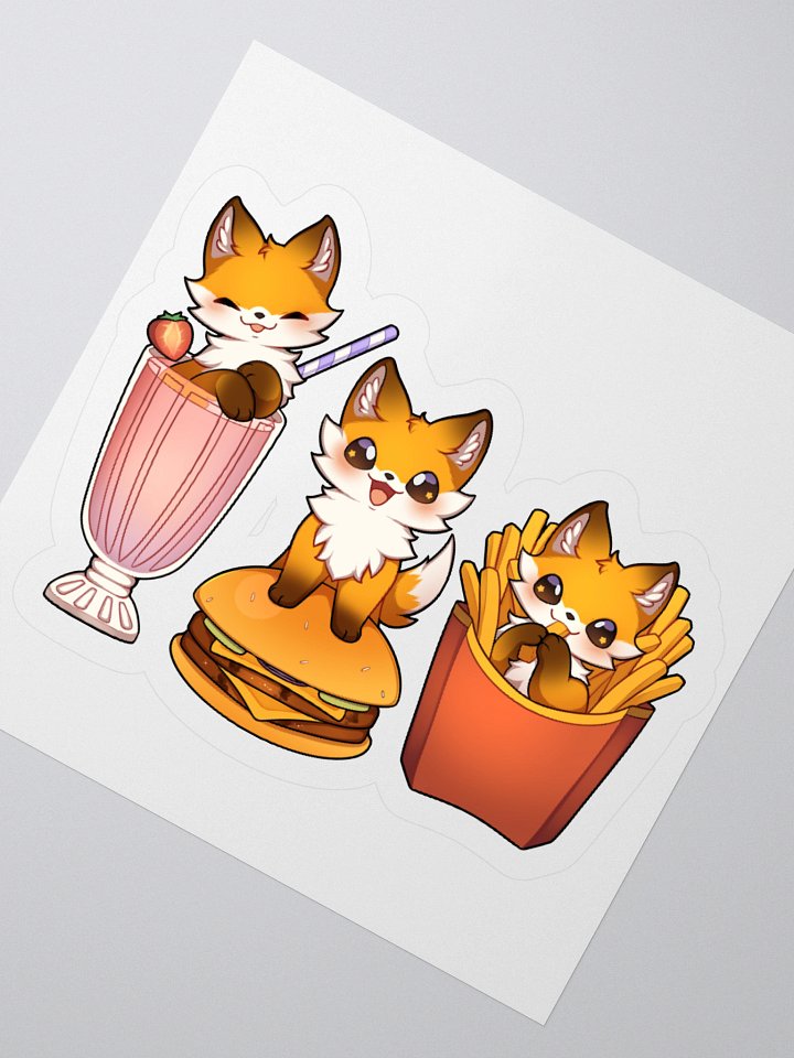 Foxy Meal Deal Sticker product image (5)