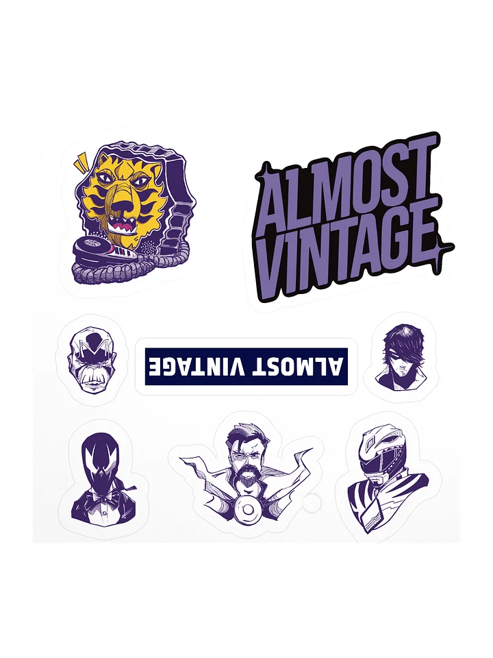 Almost Vintage Sticker Sheet product image (1)