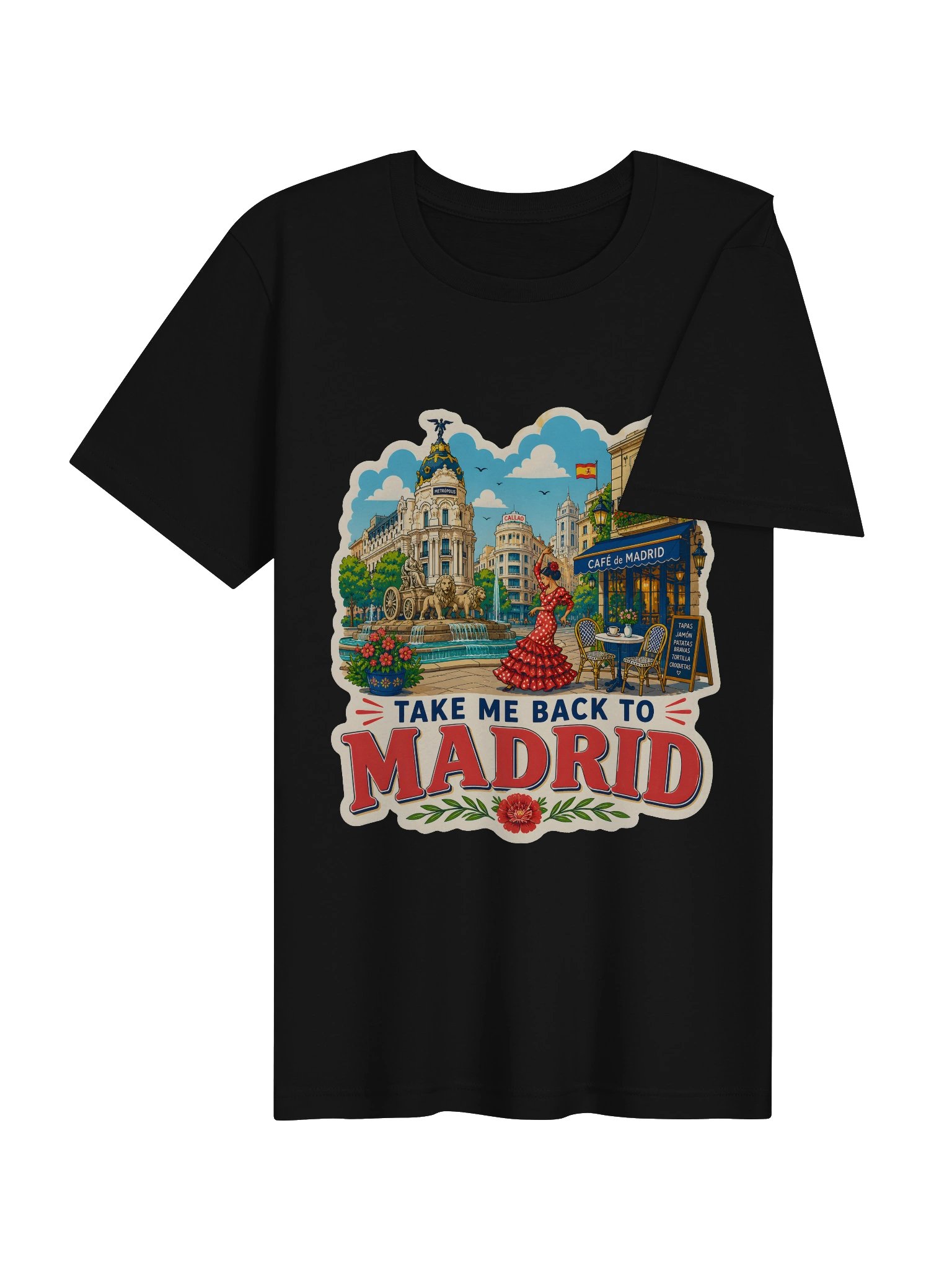 Take Me Back To Madrid Tee product image (25)