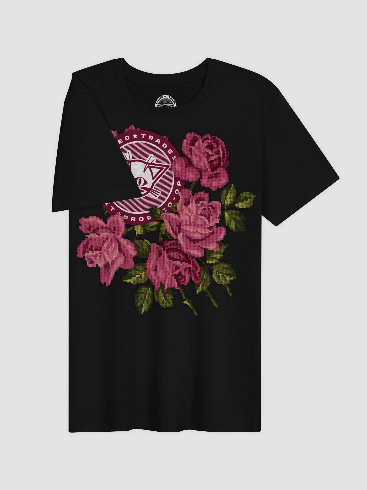 Red Rose Alliance Ally Cat Logo Tee product image (5)