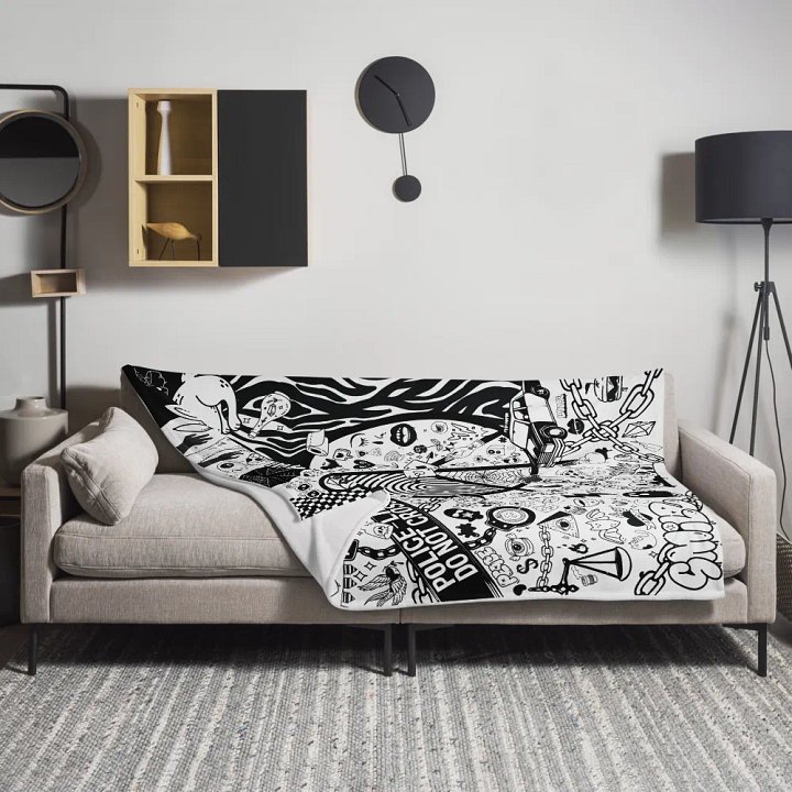 Forensick Throw Blanket product image (2)