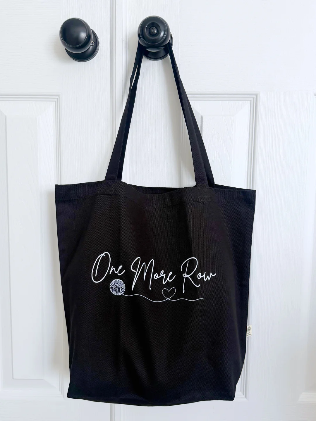 One More Row Canvas Tote product image (2)