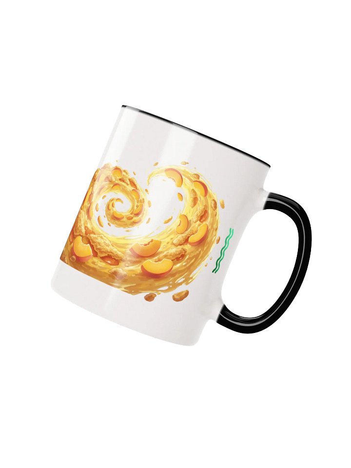 Peach Waves Ceramic Mug product image (10)