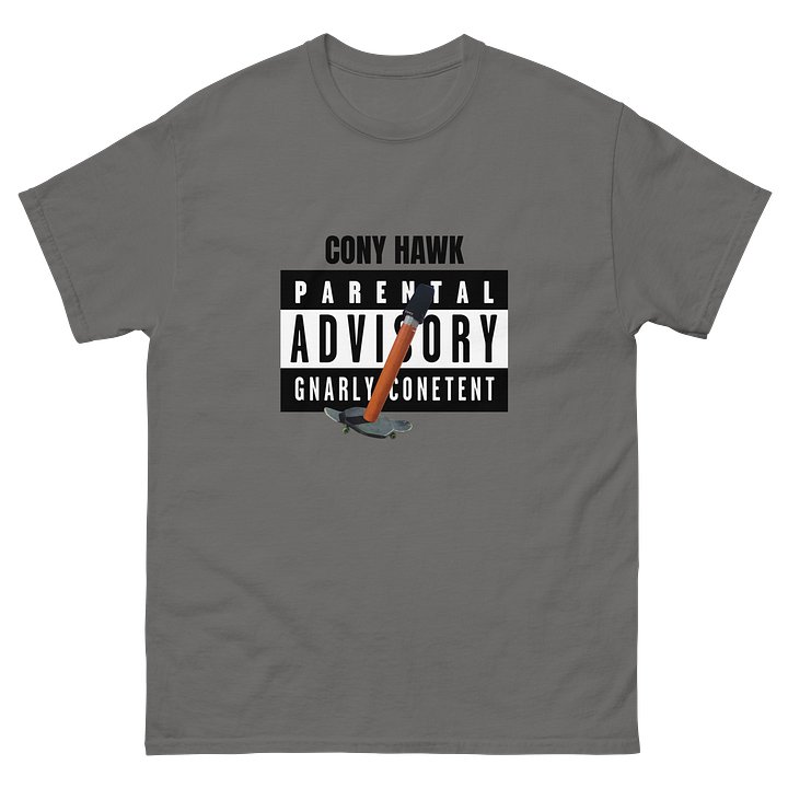 Gnarly Conetent Parental Advisory Skate Tee product image (2)
