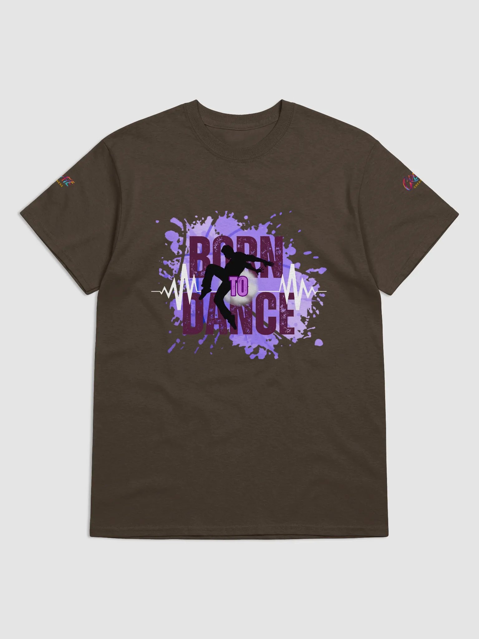 Born to Dance His Silhouette Relaxed Cut Tee product image (4)
