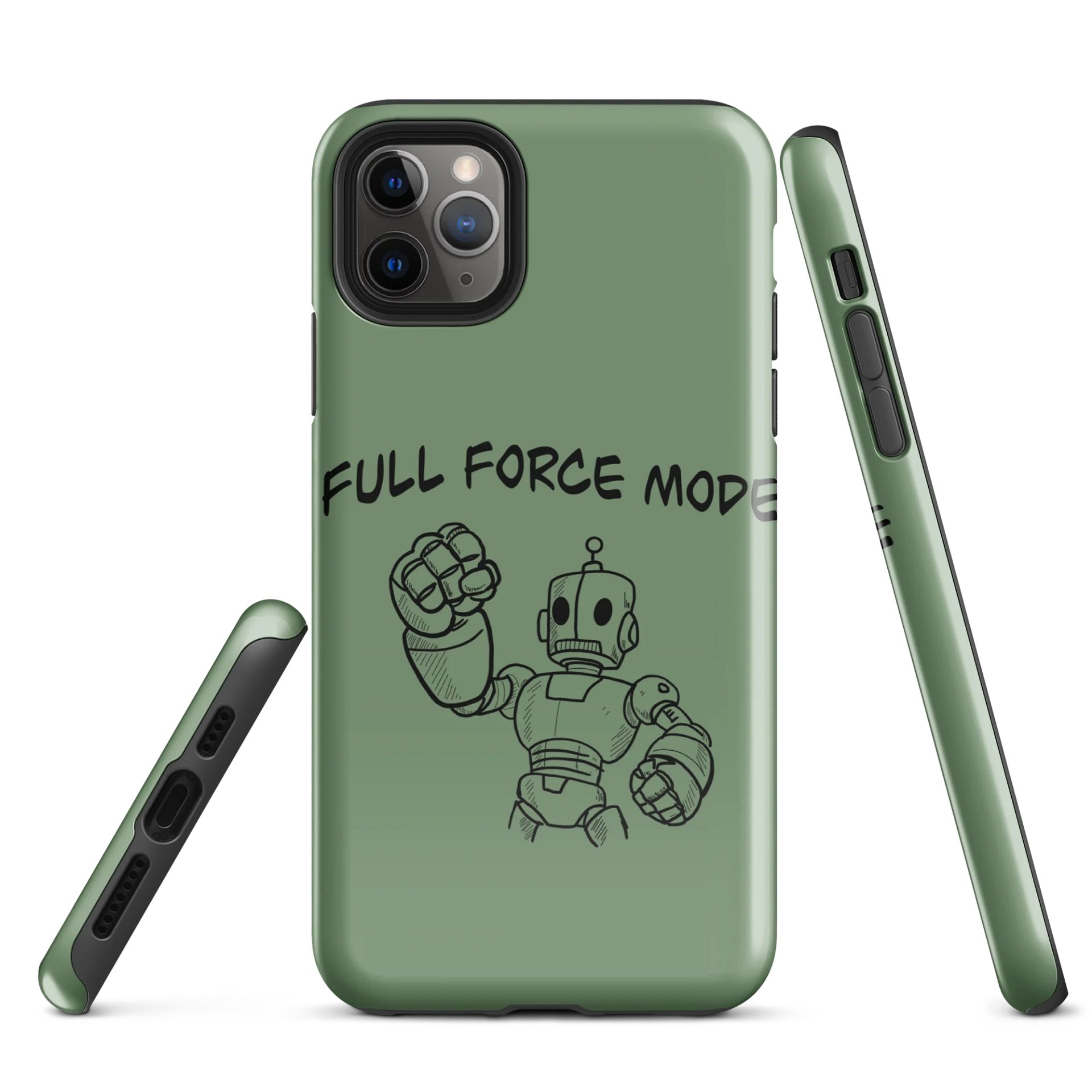 Full Force Mode Robot Tough iPhone® Case product image (3)