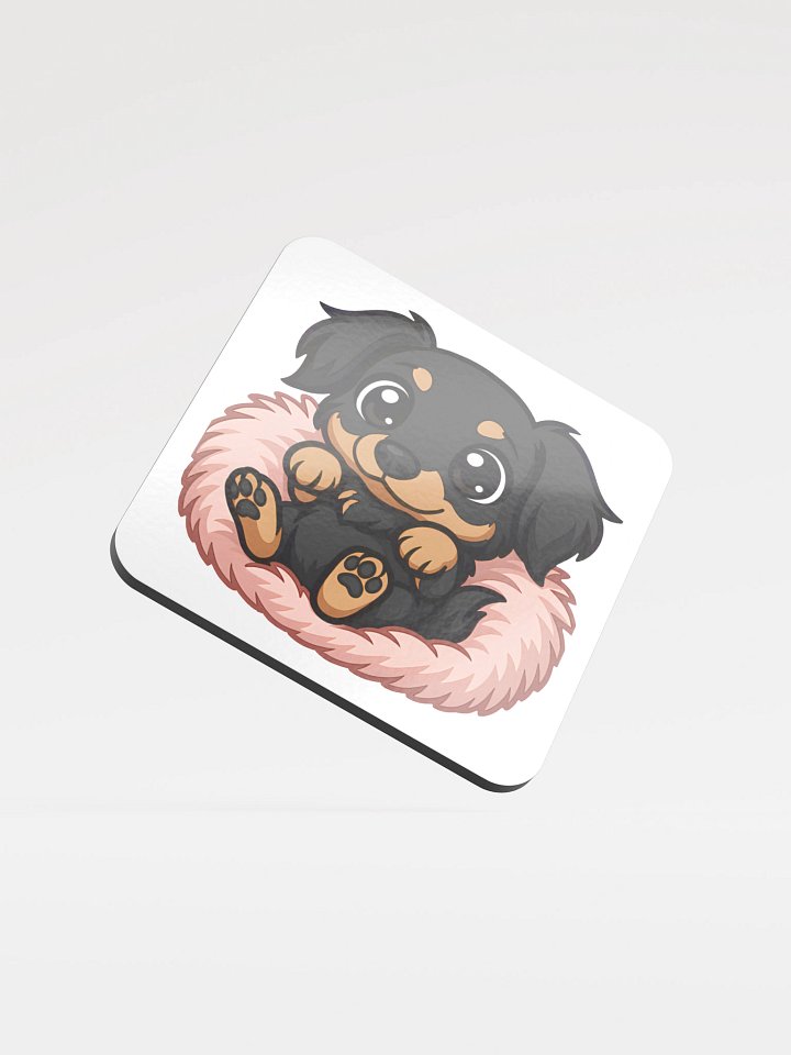 Daisy Glossed Cork Coaster product image (1)