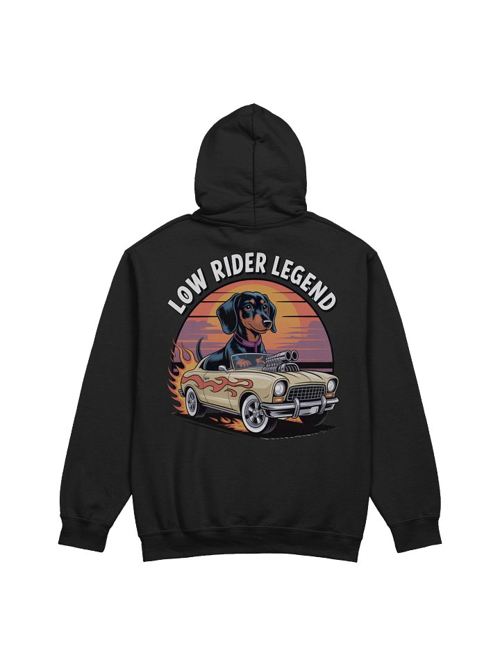 Low Rider Legend Dachshund Car Hoodie product image (2)
