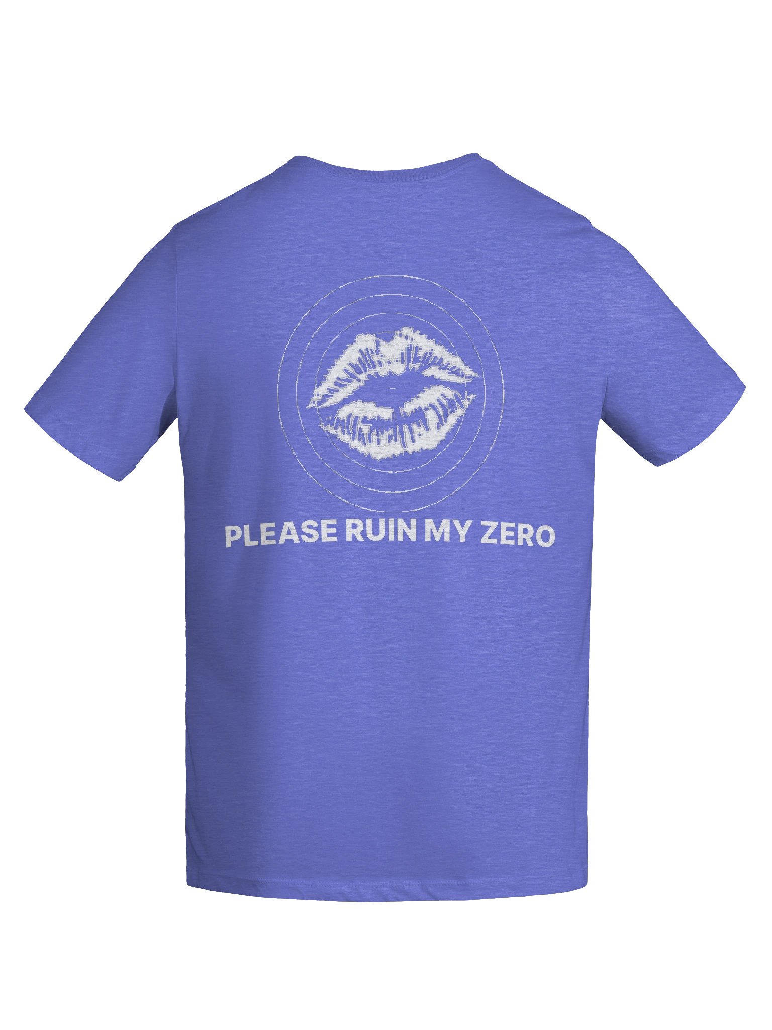 No ShopCo Women's Heather True Royal Tee - Please Ruin My Zero product image (9)