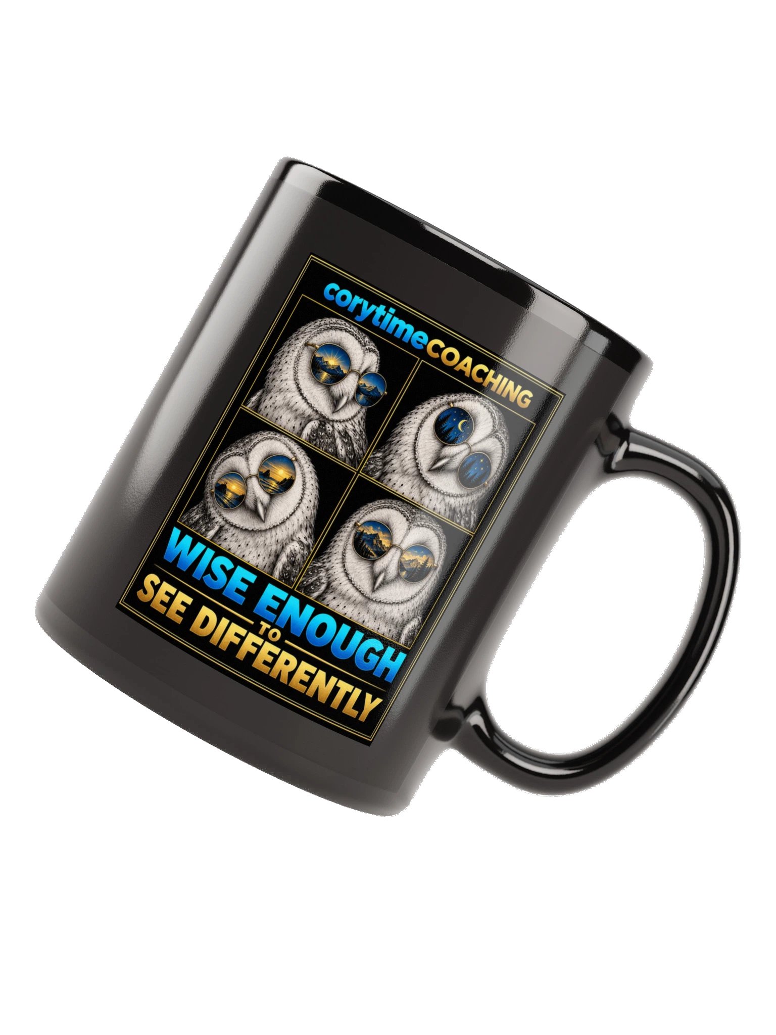 corytimeCOACHING Black Glossy Mug product image (12)