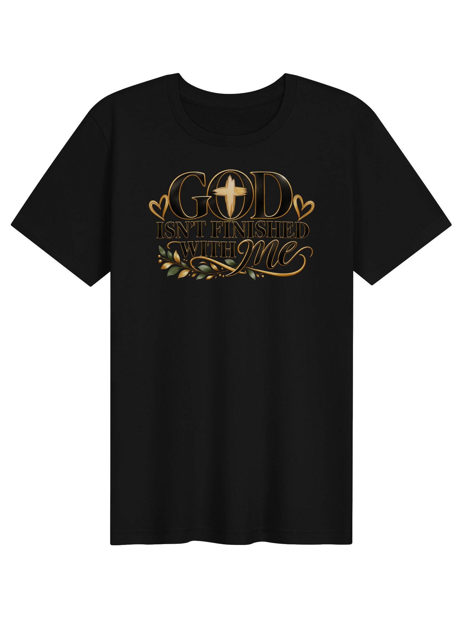 God Isn’t Finished With Me Christian Faith T-Shirt product image (7)
