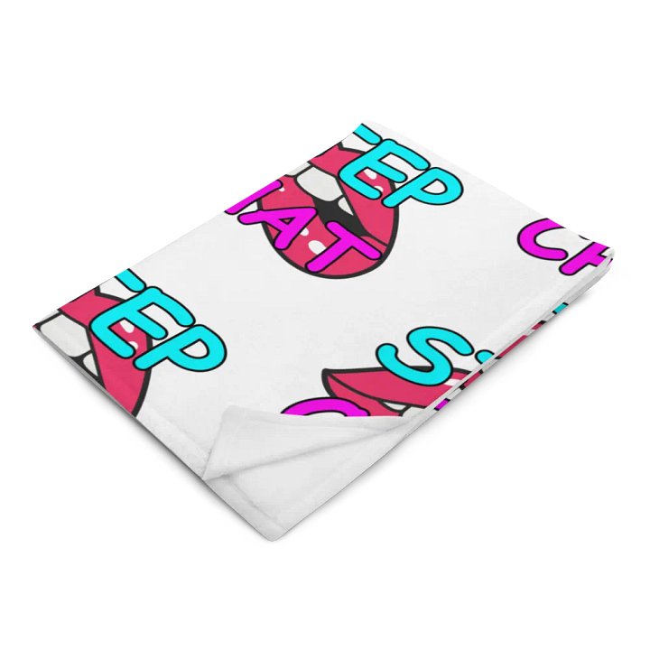 StepChat Throw Blanket w/Pattern product image (2)