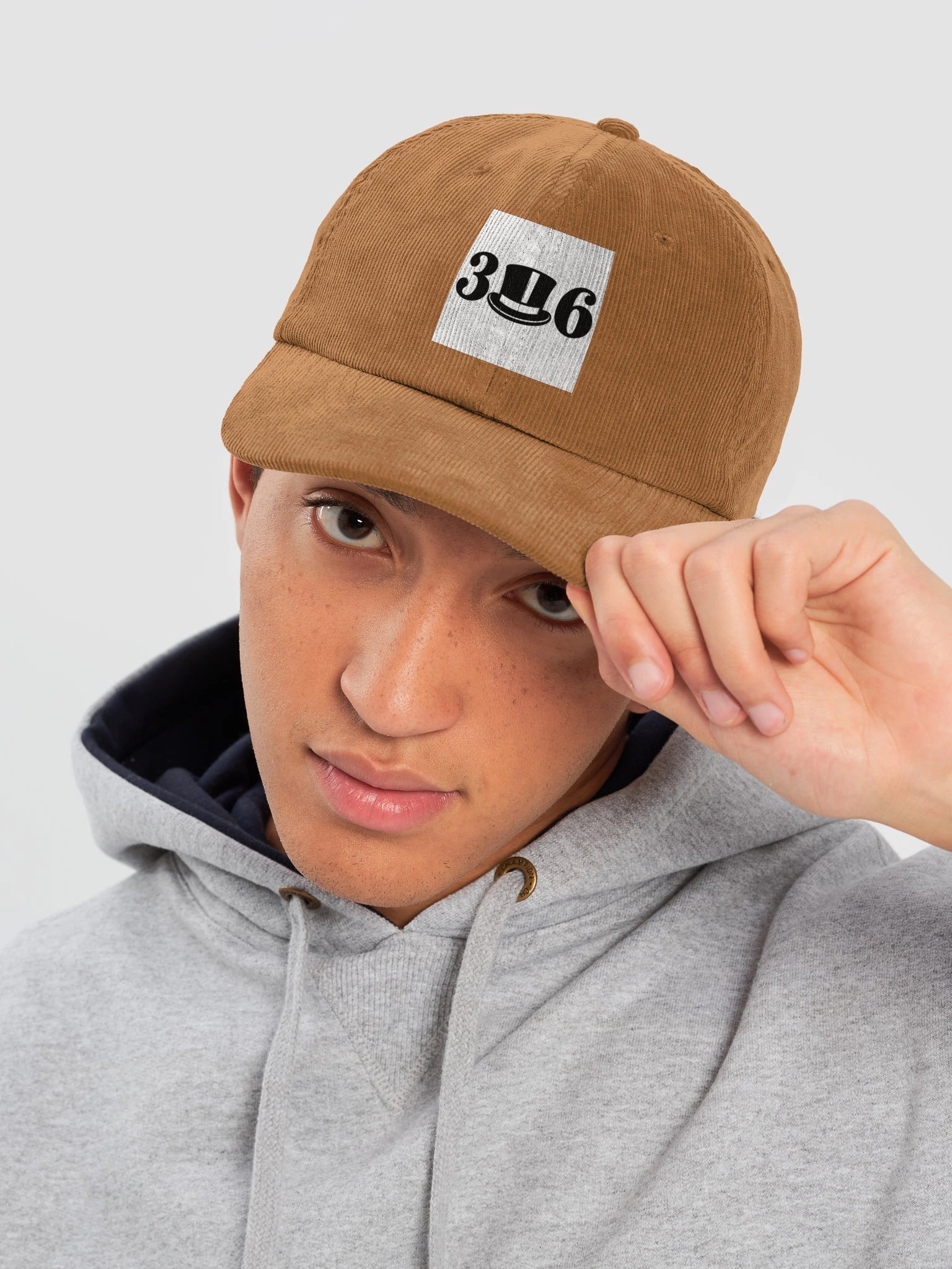 HAT Tommy Beechfield Corduroy Dad Hat product image (7)