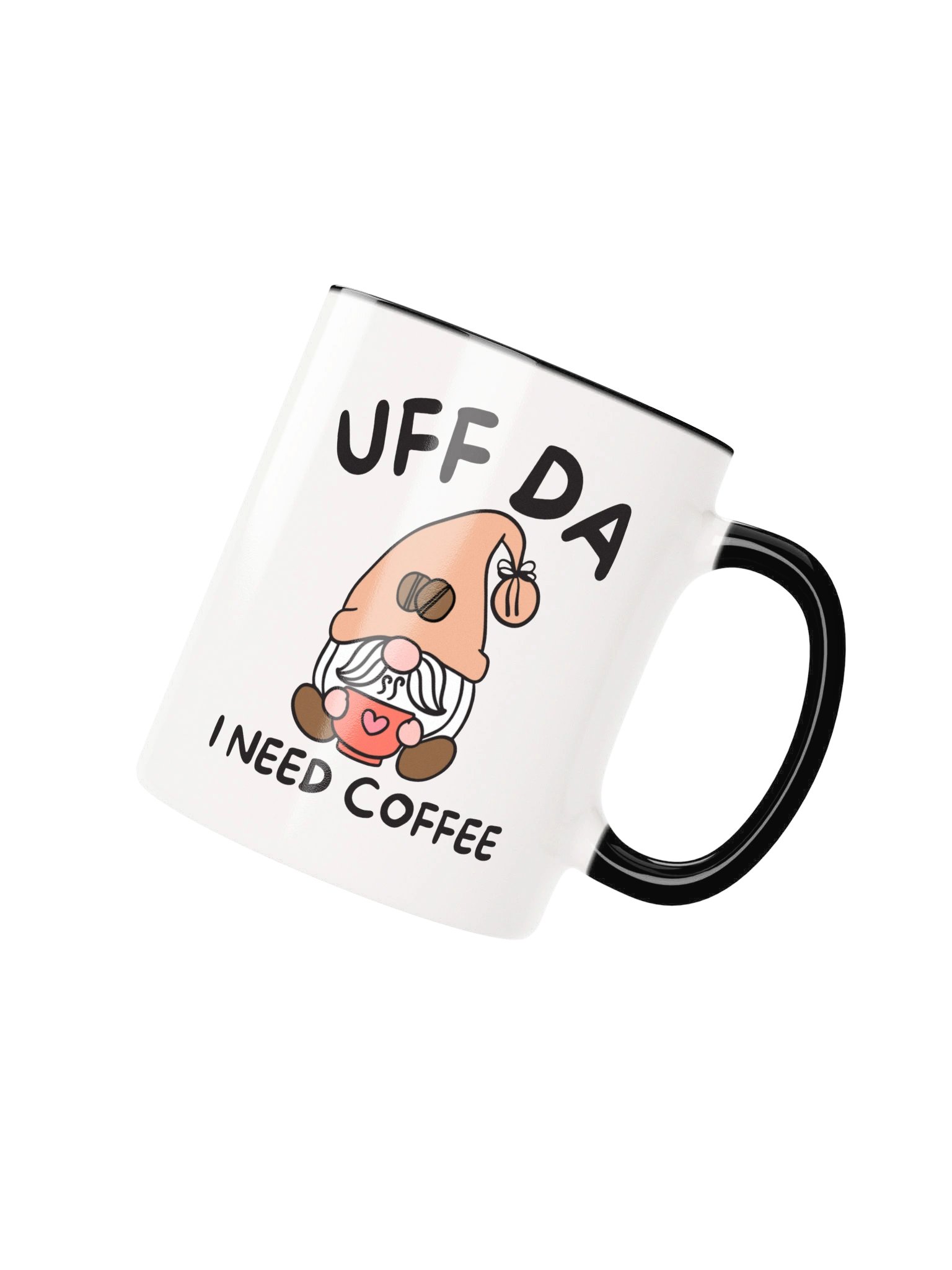Uff Da I Need Coffee Gnome Mug product image (25)