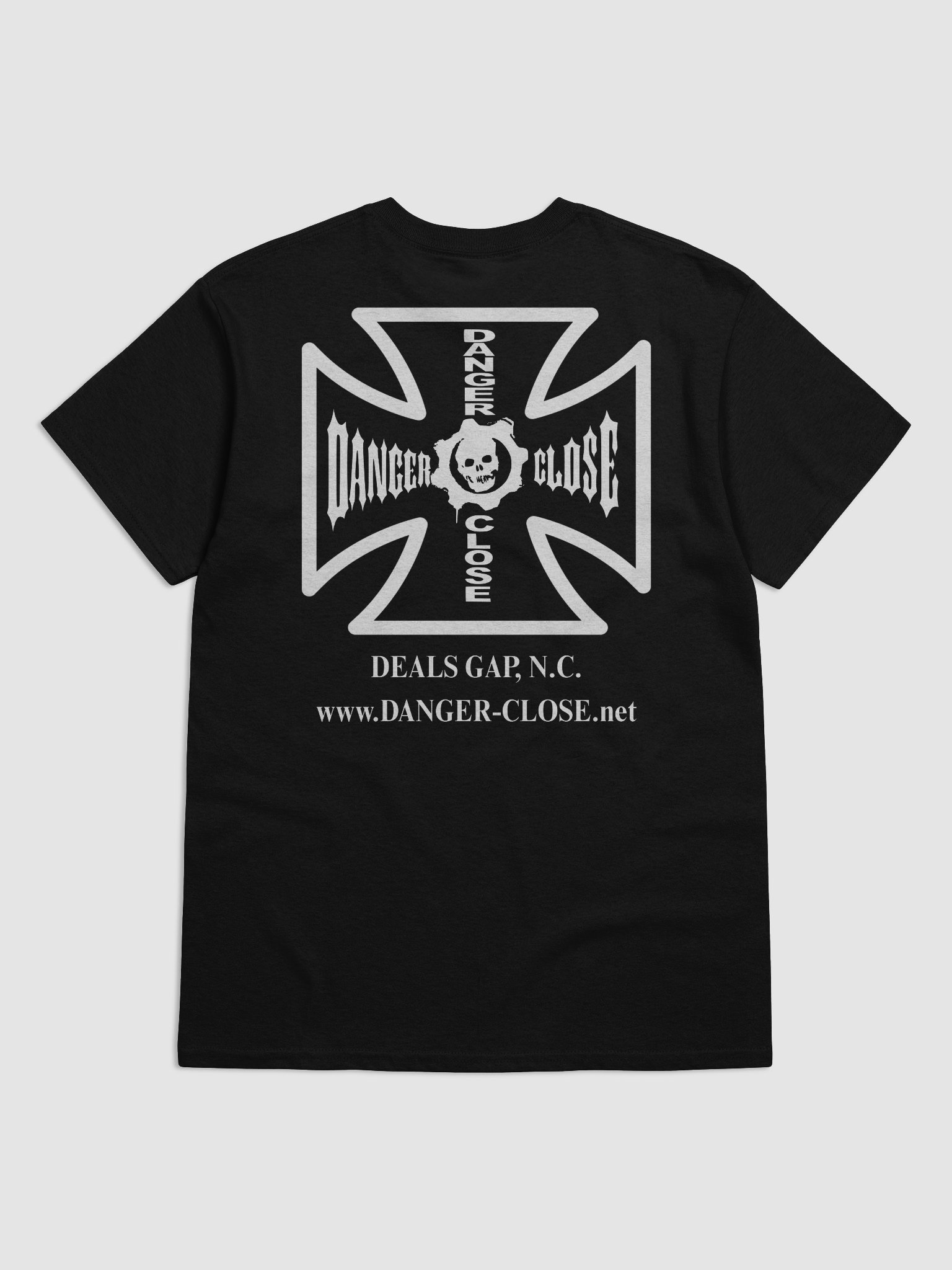 DANGER CLOSE IRON CROSS T-SHIRT (BLACK) product image (1)