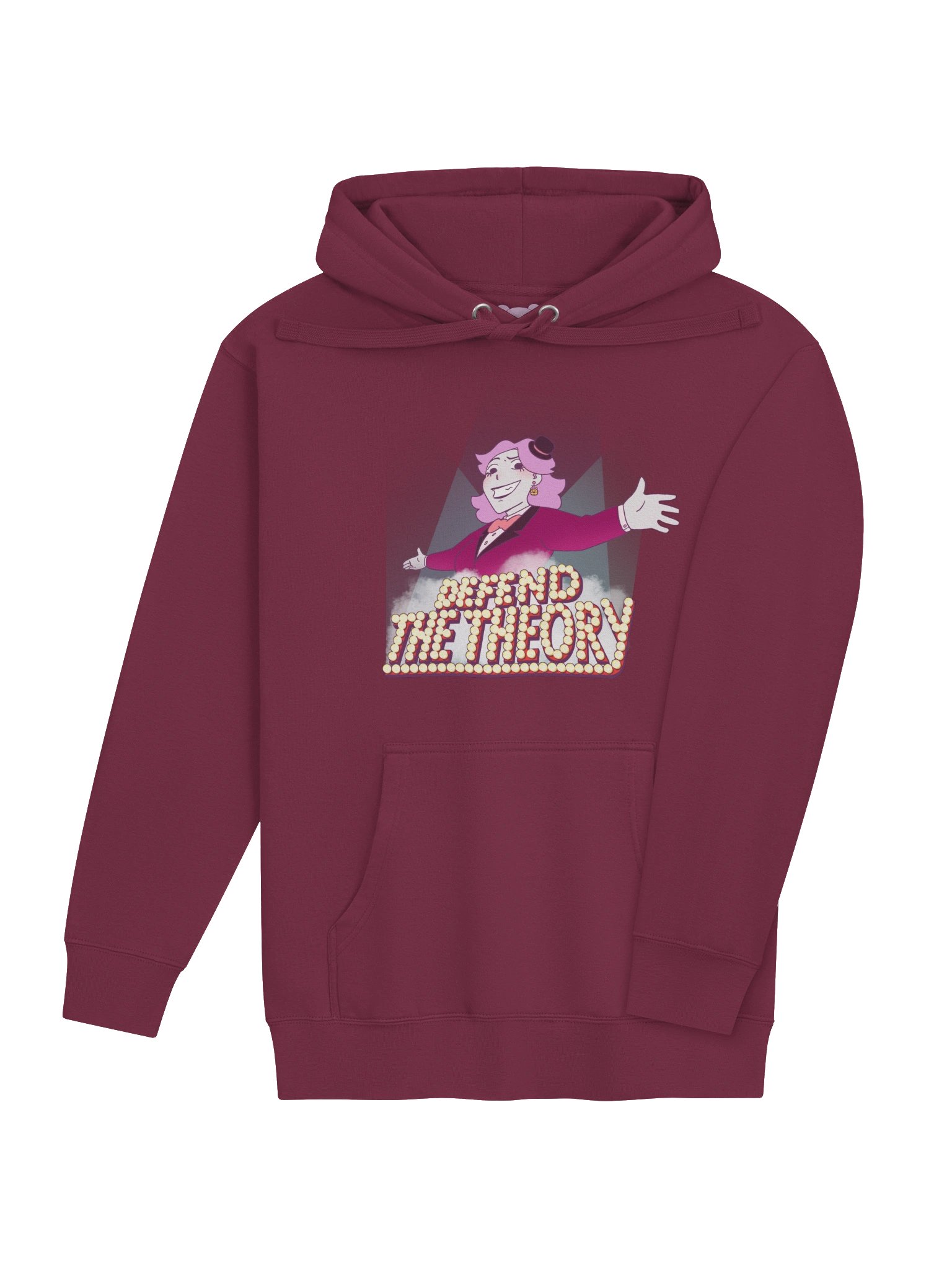 Defend The Theory Hoodie - Standard Blue product image (84)