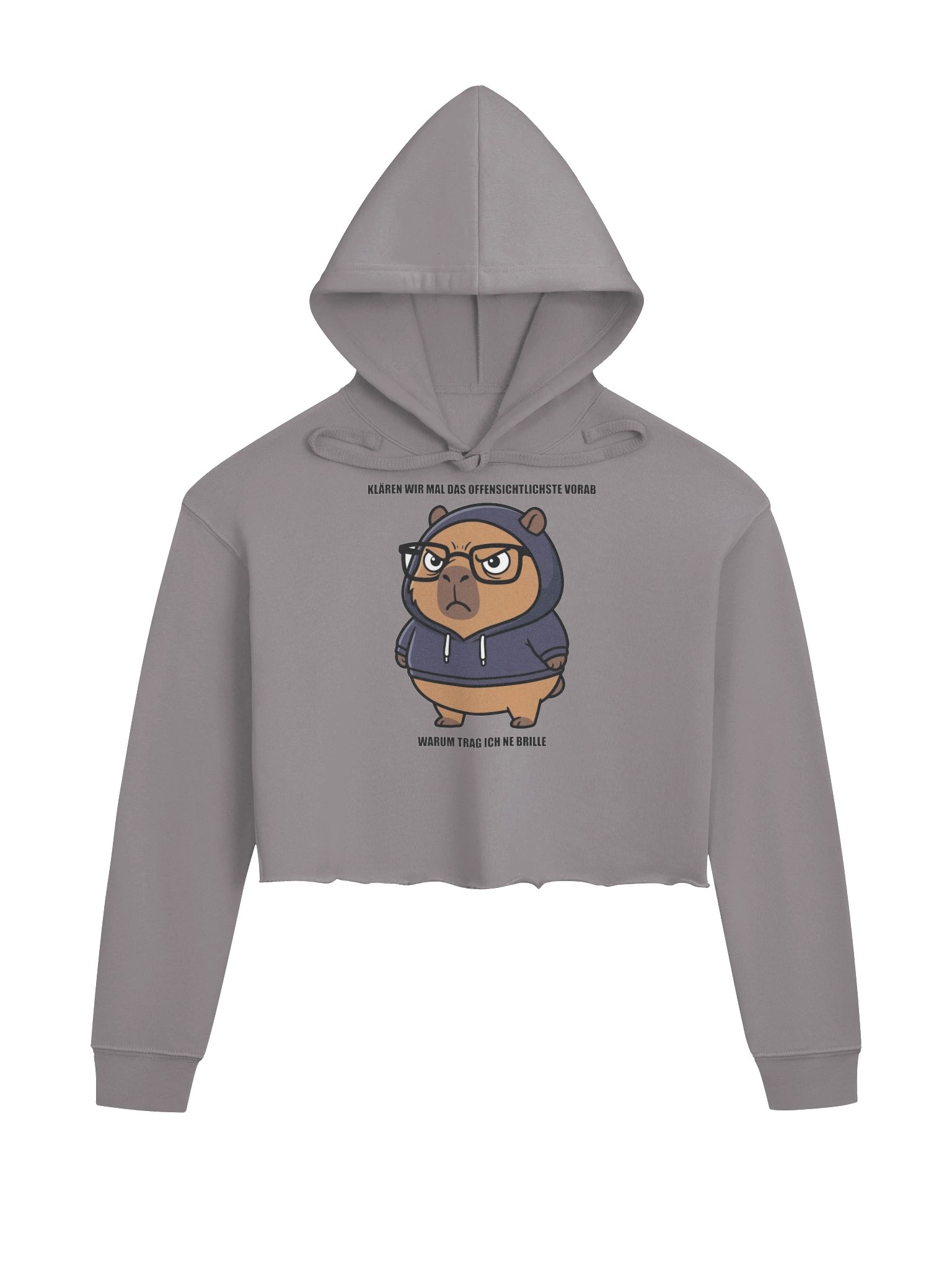 Bella+Canvas Women's Fleece Crop Hoodie product image (1)
