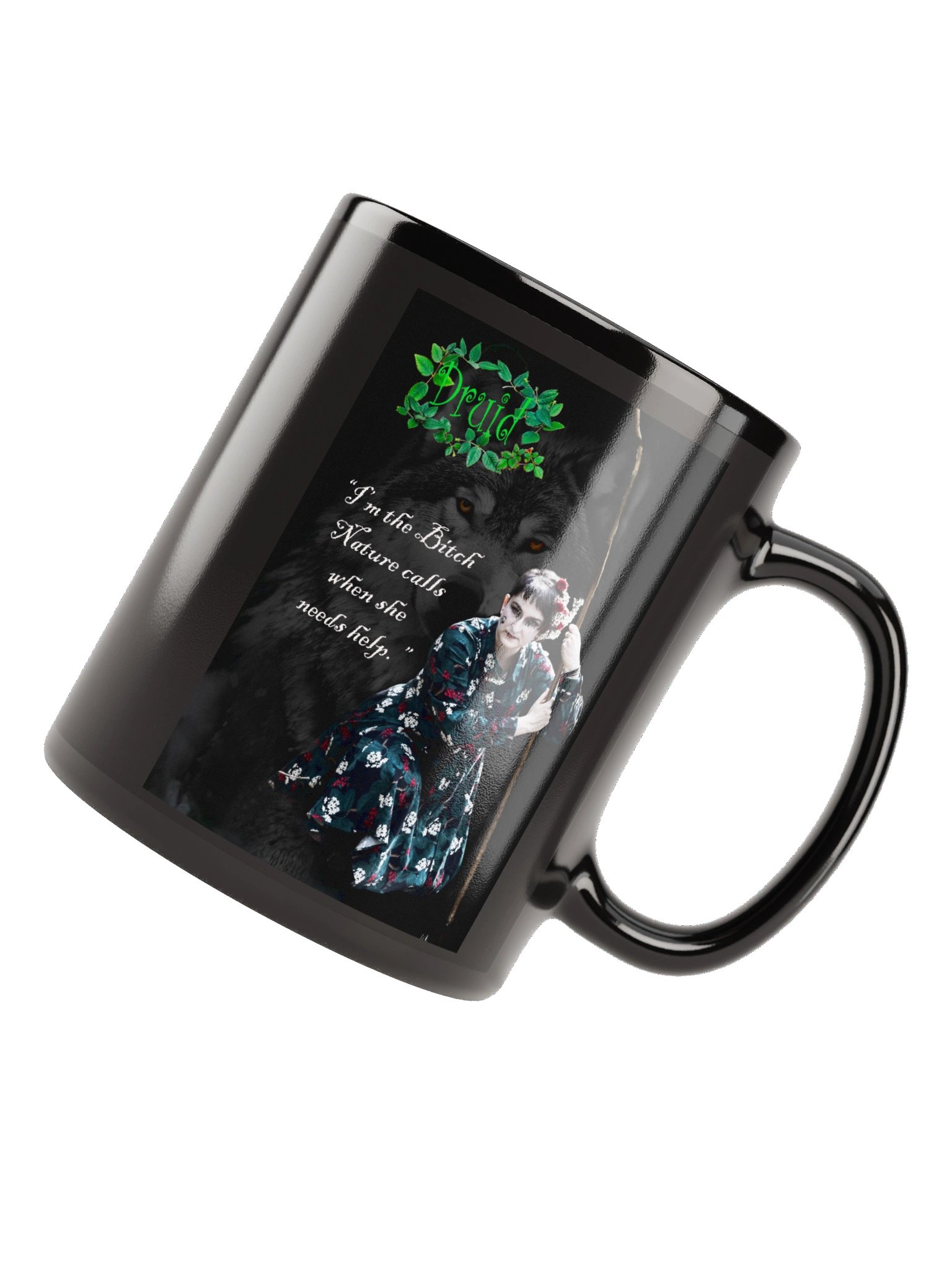 Druid: Pride of Nature Glossy Mug product image (7)