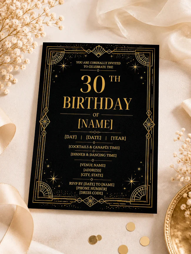 Birthday Invitations