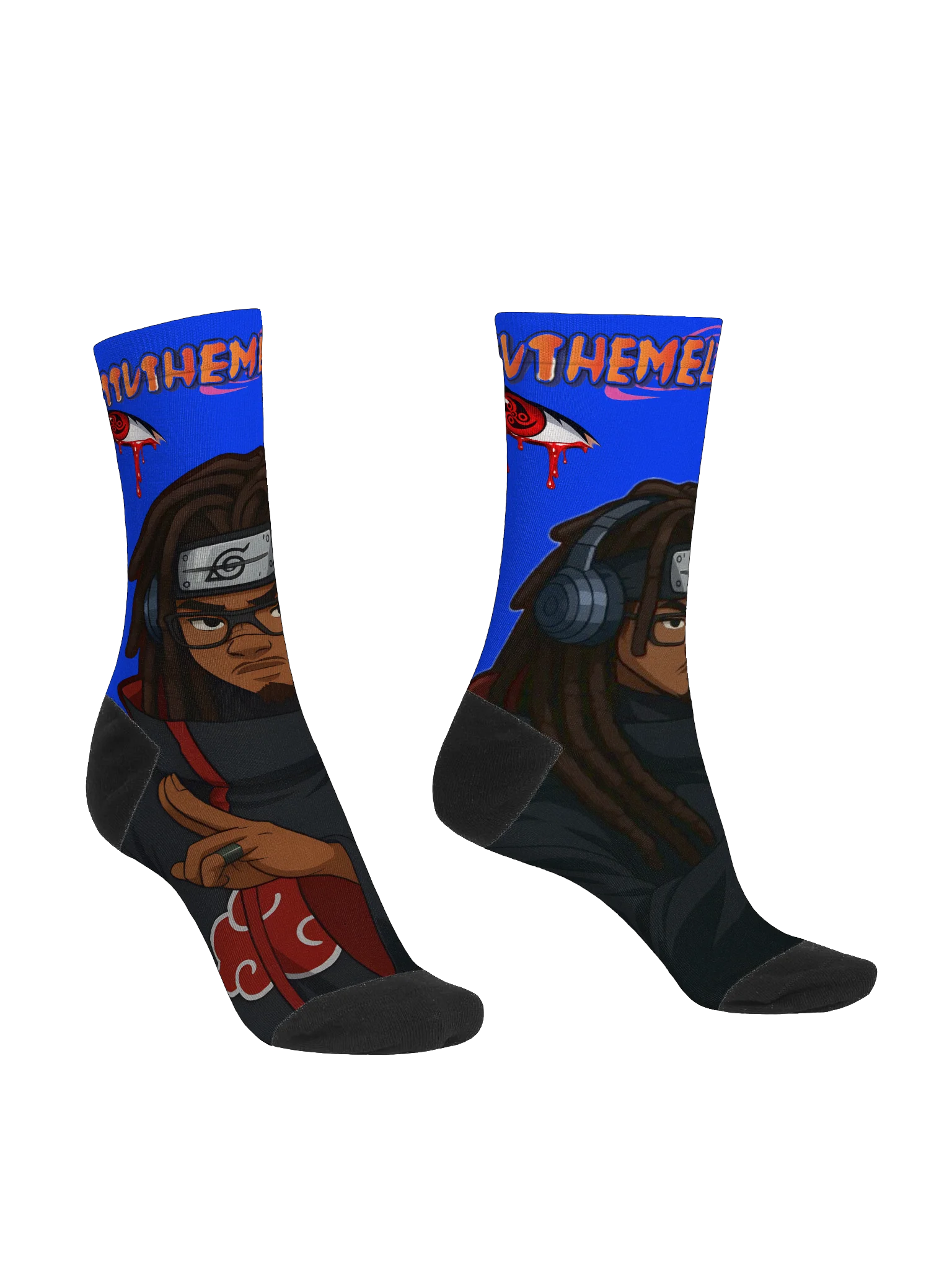 TheTTVTheMello420's Anime Crew Socks product image (3)