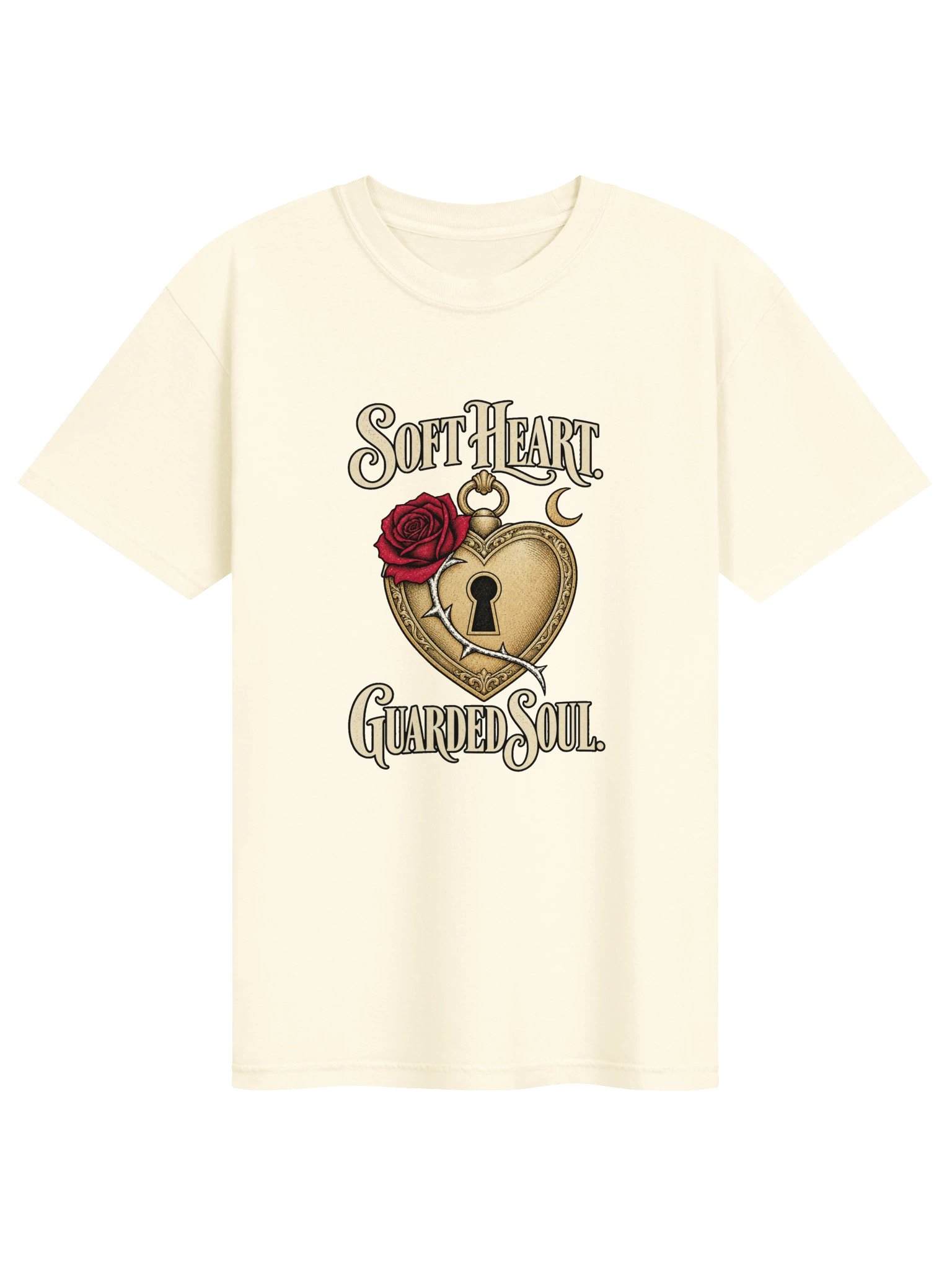 Soft Heart. Guarded Soul. - Premium Garment-Dyed Tee product image (1)