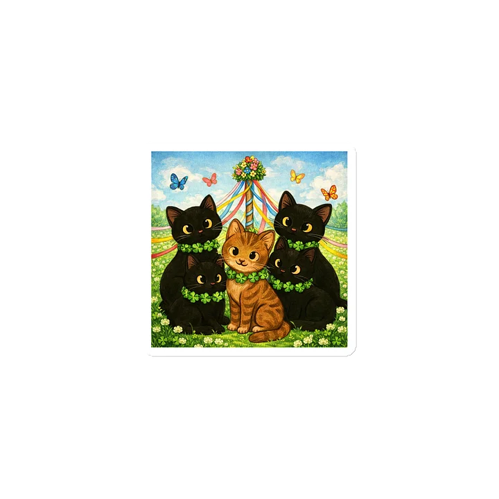 Cat brigade Spring 2 Magnets product image (1)
