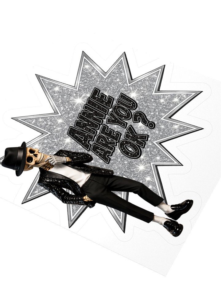 ''Annie, Are You Ok?'' Kiss Cut Stickers product image (2)