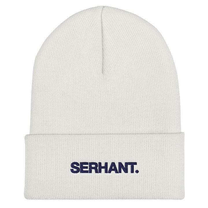 SERHANT. White Beanie product image (2)