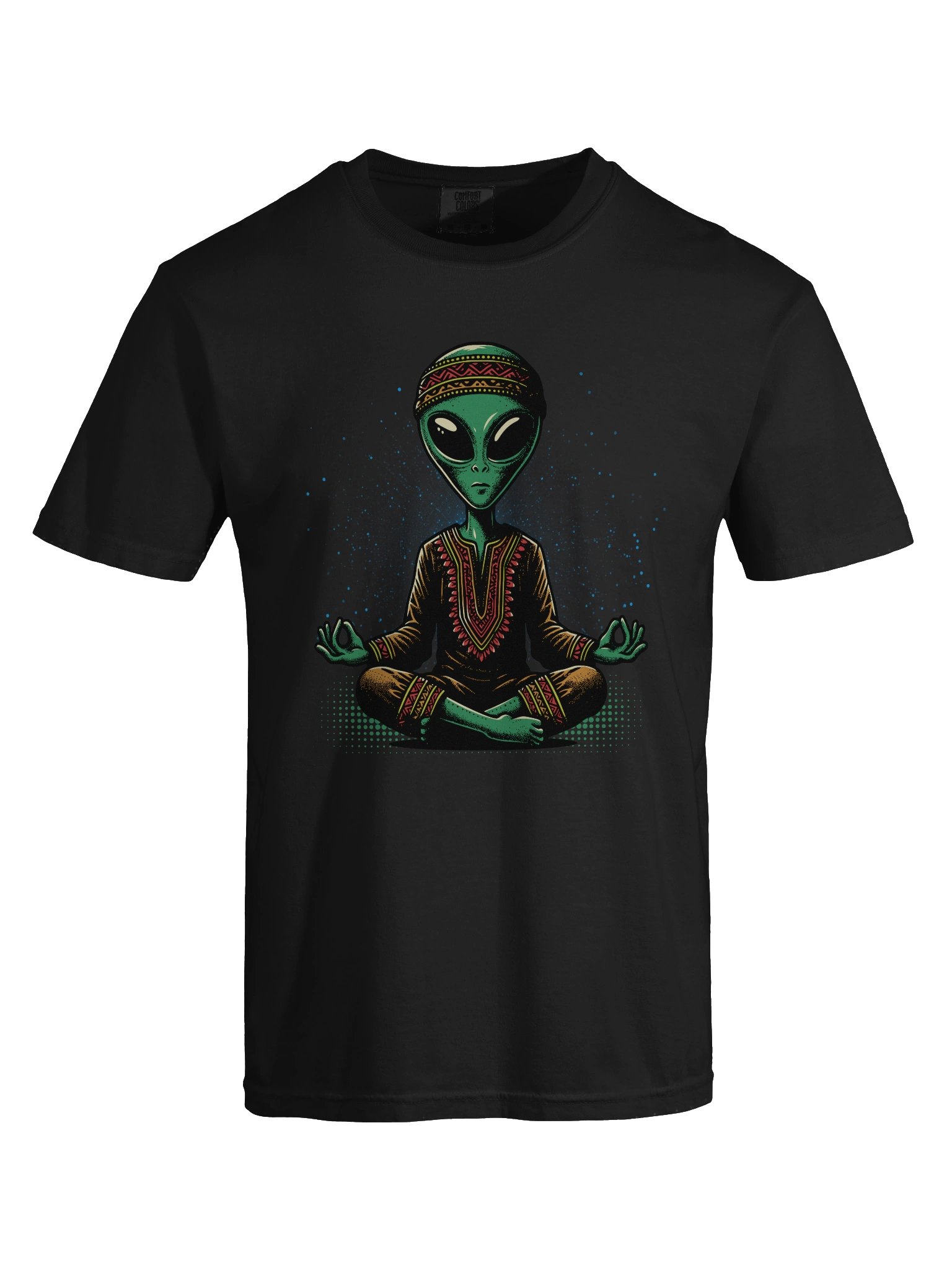 👽 Product Title (SEO-Optimized) Meditating Alien T-Shirt – Zen Extraterrestrial Design | Mindful Cosmic Humor Tee product image (5)