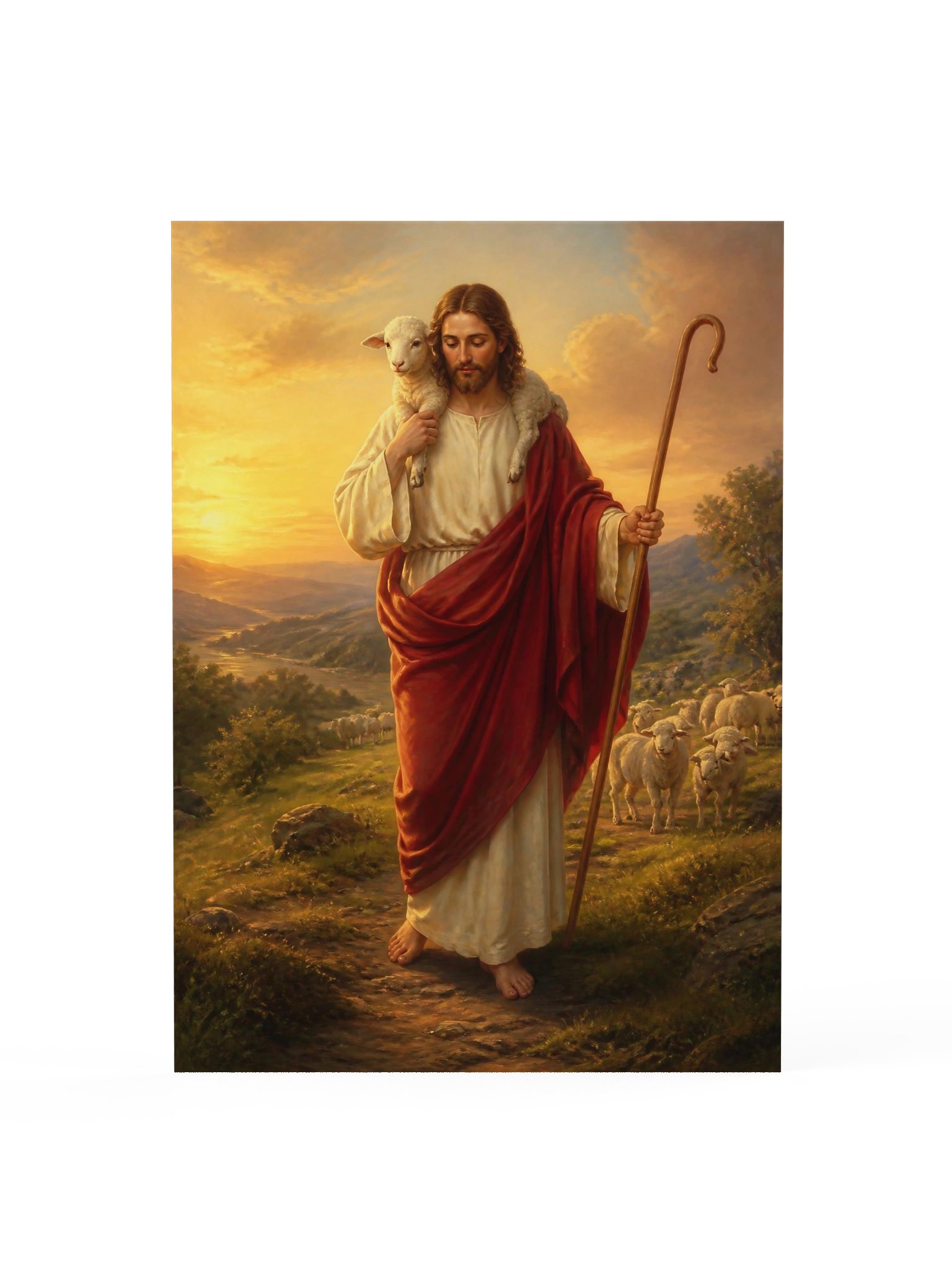 Jesus the Good Shepherd Poster product image (1)