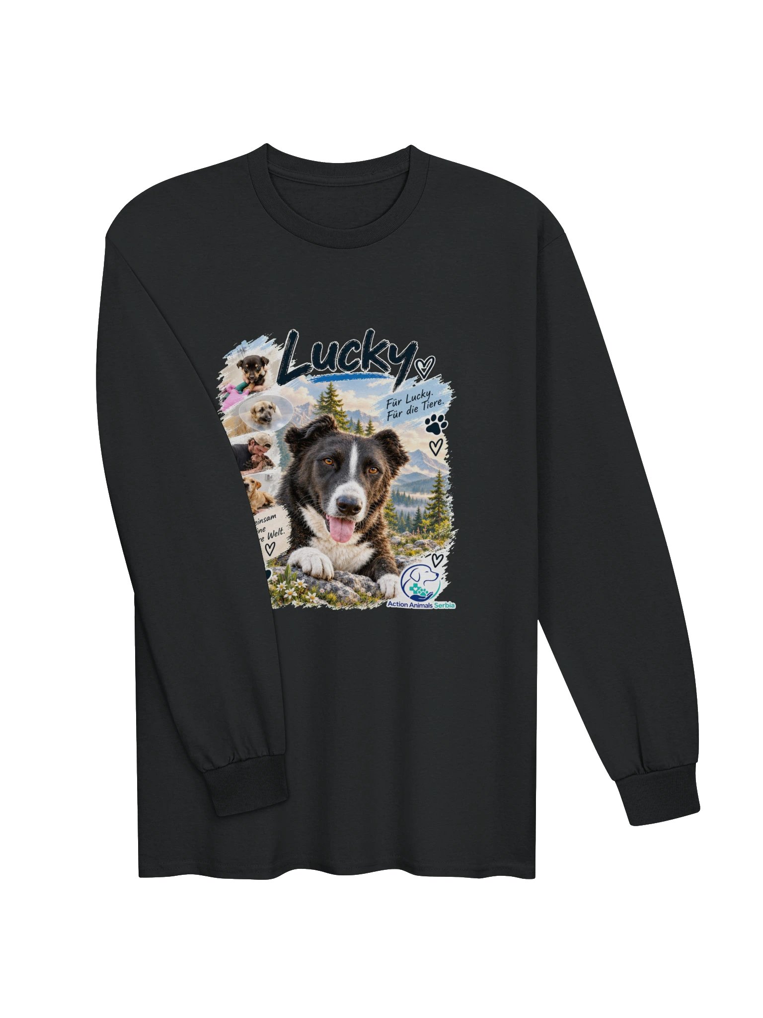 Lucky – Für Lucky. Für die Tiere. Rescue Long Sleeve product image (9)