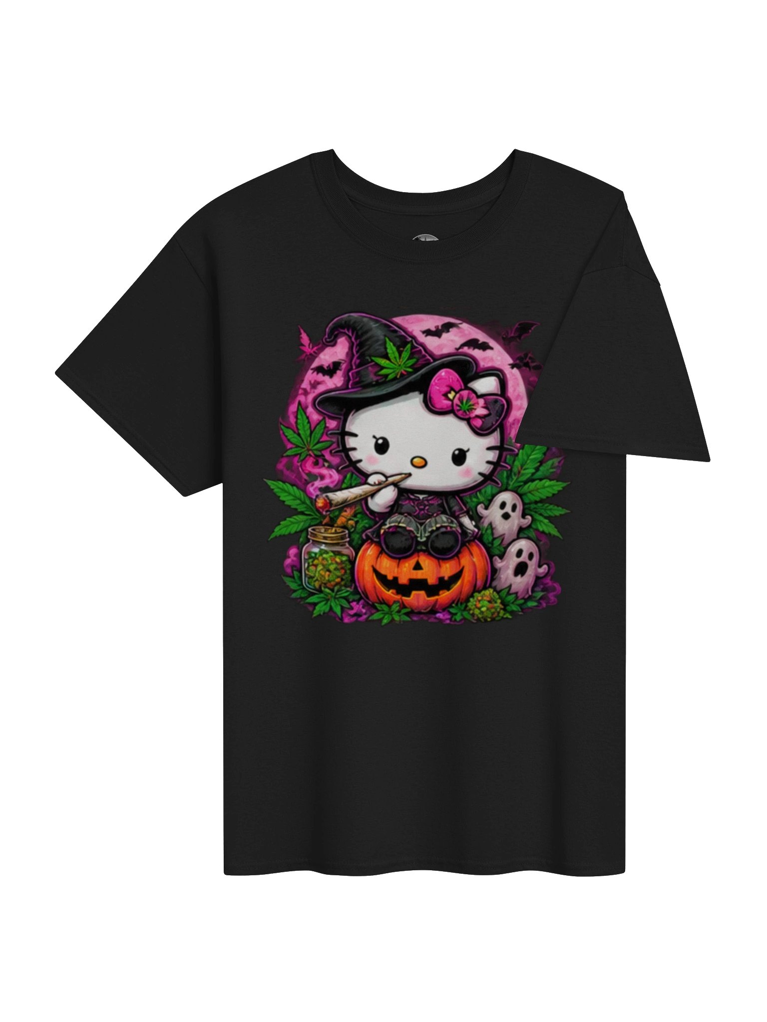 Pinkaween Kitty Graphic Tee product image (4)