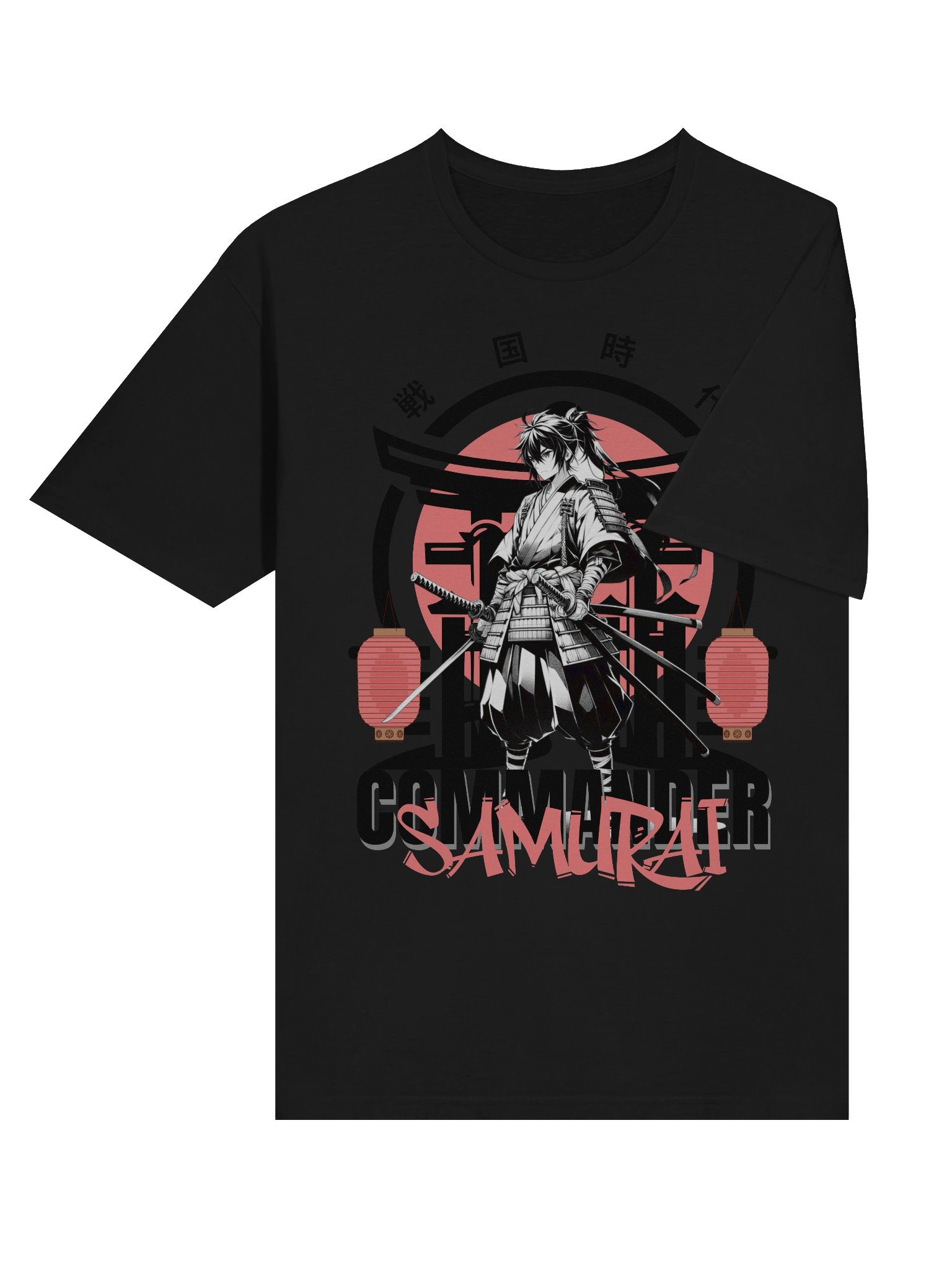 Sengoku Era Commander Samurai T-Shirt - Gildan Softstyle product image (4)