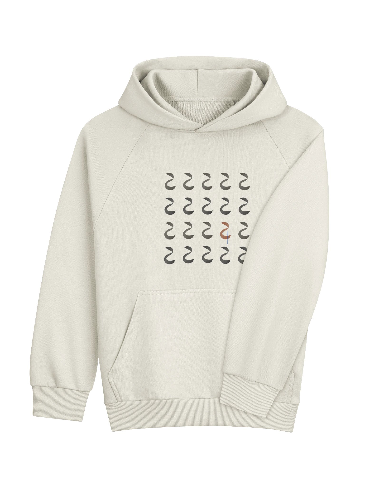 Interval Repeat — Super Heavyweight Hoodie / Light product image (4)