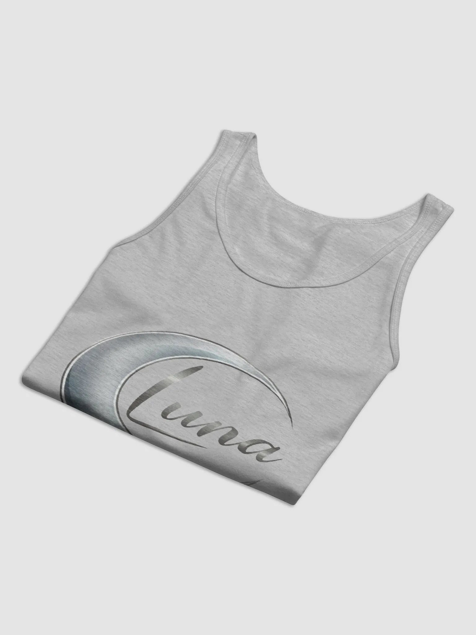 Luna Unisex Jersey Tank - Celestial Crescent Design product image (3)